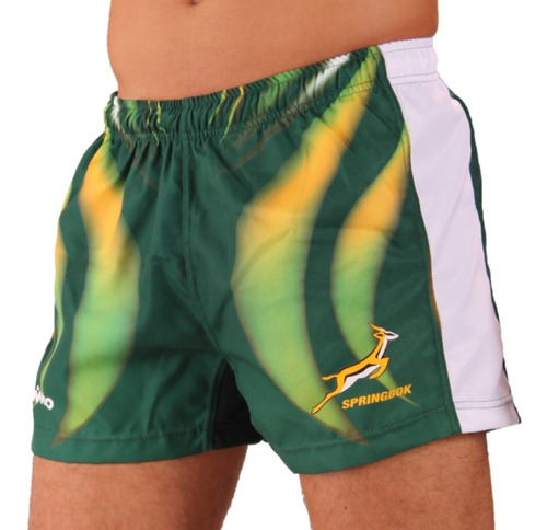 Short De Rugby Imago Springboks Tela Reforzado Nuevo