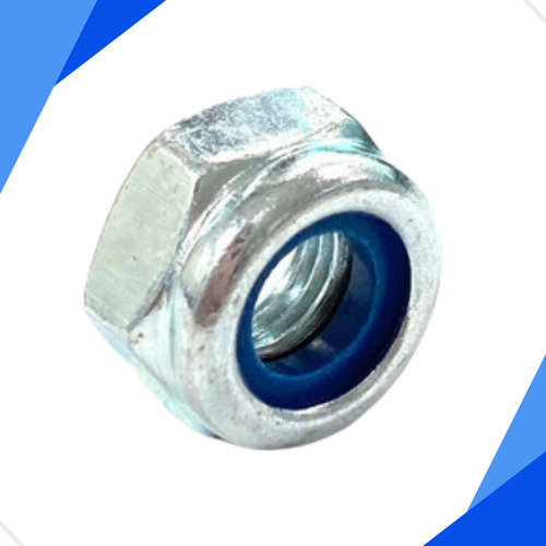 Porca Parlock M6 (chave 10) Com Nylon Inox 304 - 100 Peças