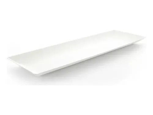comprar Plato De Fibra Rectangular 90x27mm Restaurantes 100un