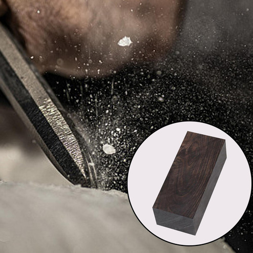 12x4x5 Cm Madera De Ébano Negro, Madera De Ébano Negro