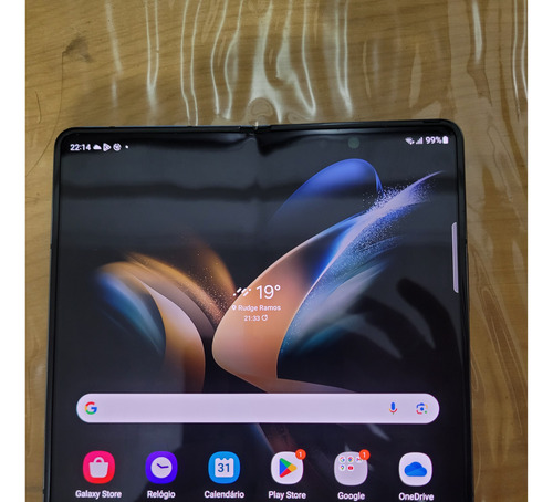 Samsung Galaxy Z Fold4 5g 512gb E 12gb Ram Grafite Com Capa (Usado)
