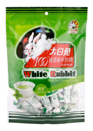 Imagen 1 de 1 de Dulce White Rabbit Matcha Creamy Asiatico Chicloso