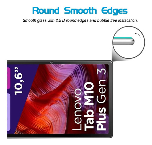 Lenovo Tab M10 Plus 3ra Gen 10.6 Tb125fu Funda Armor + Mica