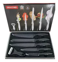 Comprar Juego X6 Cuchillos Profesionales Pelador Verduras Carnes Pan