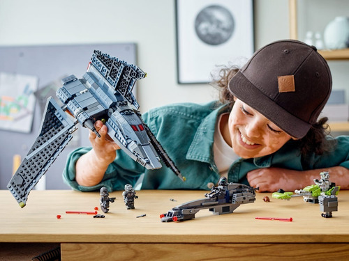 Blocos de construção Lego Star Wars The Bad Batch attack shuttle 969 peças em caixa