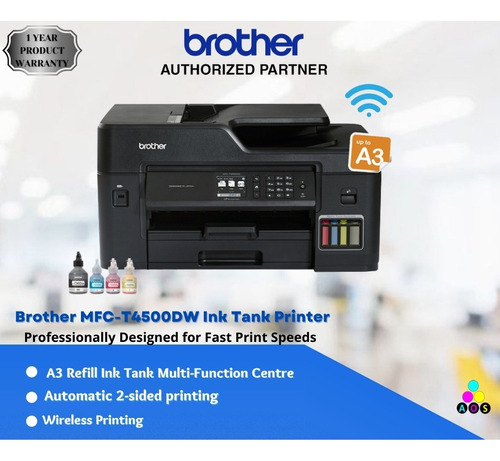 Remat Impresora A3 Color Multifunción Brother T4500dw Ofert