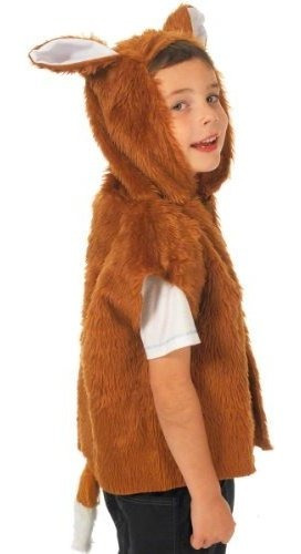 Fox Costume Para Niños Un Tamaño 39 Años