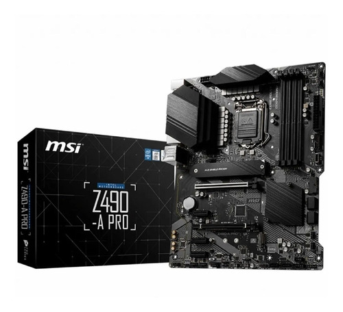 Motherboard Msi Z490-a Pro Intel 10ma 1200 Z490 Cuot
