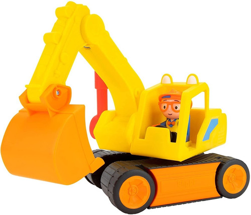 Imagen 2 de 6 de Blippi excavadora 33cm Con Sonido + Muñeco Accesorios Edu