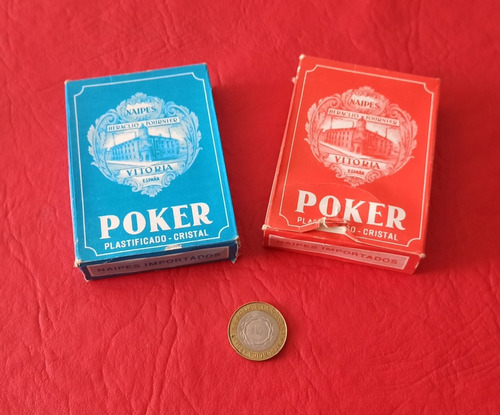 Cartas Naipes Poker Vitoria H.fournier (spain) - Juego