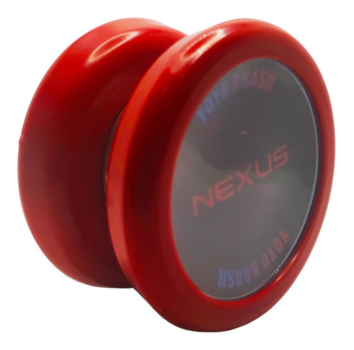 Imagem 1 de 4 de Yoyo Profissional De Rolamento Nexus Yoyobrasil+5 Cordas Red