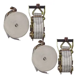 Comprar Kit Cinta Catraca Fita Para Amarrar Carga 3t 9metros Jogo 2 no Mercado Livre