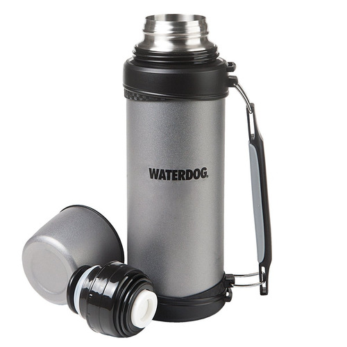Termo Waterdog Acero Inox 1000 Cc Plata Manija Ta2100ccsil