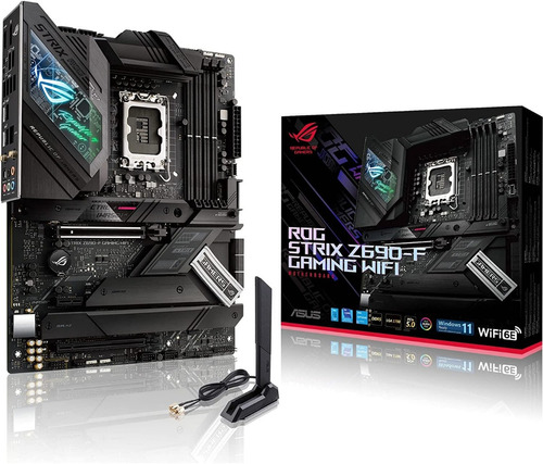 Motherboard Asus Rog Strix Z690-f Intel Lga1700 Ddr5 Pcie 5