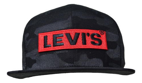 Levis Levi's Gorra Cap Flat Snapback 87516-0134 Black
