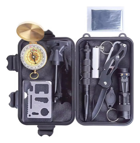 Accesorios Tácticos: Kit De Supervivencia Tactico 13pcs