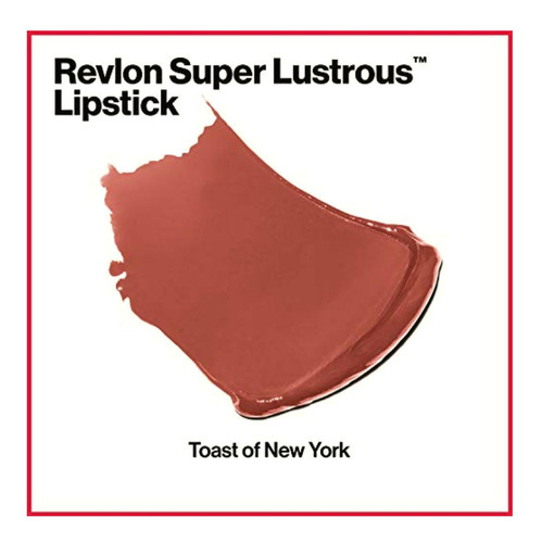 Revlon Labial Superlustrous, Toast Of New York, 4.2 G