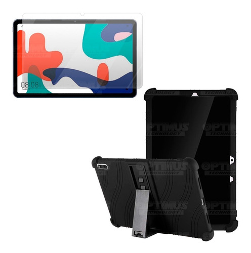 Kit Vidrio Y Forro Tablet Huawei Matepad 10.4 Antigolpes