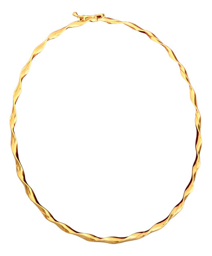 Bracelete Navete 2mm - 19cm - Ouro 18k Dourado 5.08 Mm 19 Cm