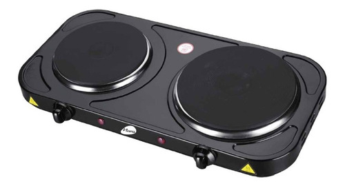 Anafe Electrico 2 Hornallas 2500w De Potencia Cocina Rapido