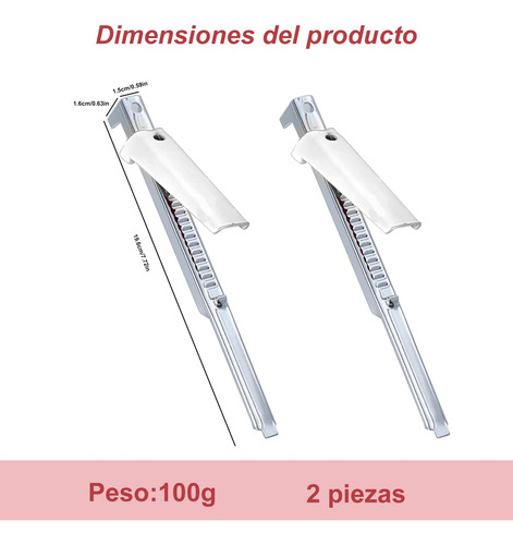Abridor De Latas Ajustável Multifuncional, Pacote Com 2,