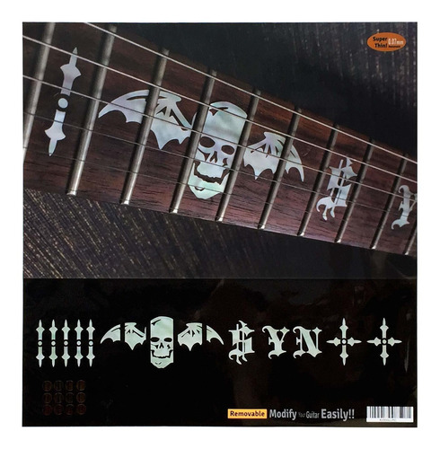 Synyster Gates Syn - Adhesivo Decorativo Para Guitarra, Dise