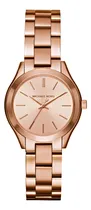 Comprar Reloj Michael Kors Oro Rosa Mini Slim Runway Mk3513 De Mujer
