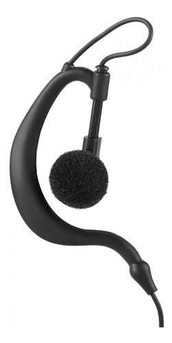 Audífono Con Micrófono, Botón Ptt Para Walkie Talkie