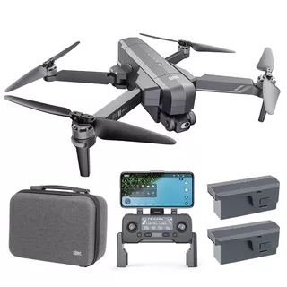 Drone SJRC F11S 4K Pro con cámara 4K dark gray 5GHz 2 baterías