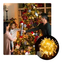 Comprar Luces Led Navidad Eventos Fiestas Color Amarillo 15 Mts