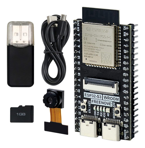 Placa Cam Freenove Esp32-s3-wroom (compatible Con Arduino Id