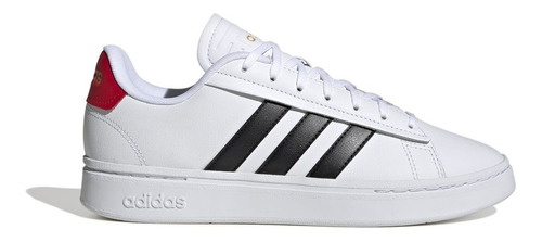 Tênis masculino adidas Grand Court Alpha cor ftwr white/core black/better scarlet - adulto 40 BR