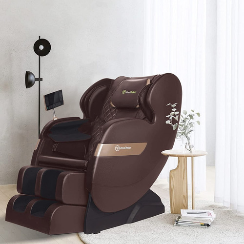 Silla De Masaje Zero-gravity C/calefacción Real Relax Marrón