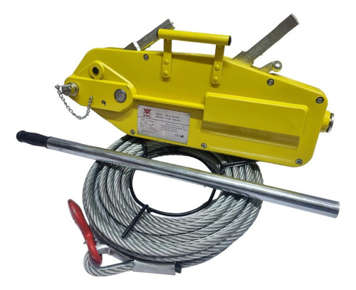 Tirfor Con Cable De 3.2 Ton + Palanca - Marca Jvl