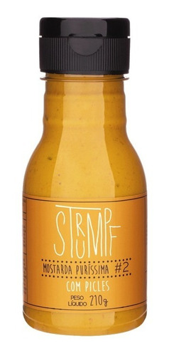 Imagem 1 de 1 de Mostarda #2 Com Picles Strumpf 210g