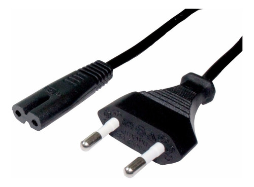           Cable Poder Tipo 8 Enchufe Nacional  