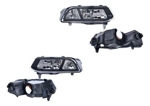 Kit-2 Faros Niebla Depo Volkswagen Polo 15 A 16