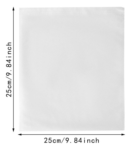 5 X 3 Bolsas De Filtro Para Yogur, Bolsas De Tela No Tejida