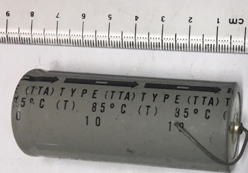 Condensador Electrolitico Horizon 10000mf 35v Ceha11 10000uf