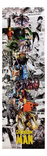 Chainsaw Man Set B 4 Posters Largos Plastificados Power 82cm