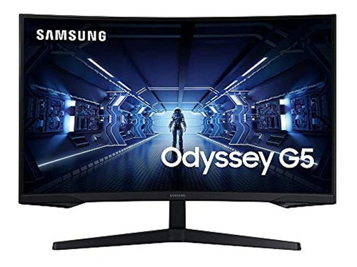 Samsung Monitor Para Juegos Odyssey G5 De 32 Pulgadas Con Pa