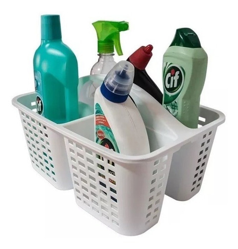 Imagen 2 de 4 de Canasto Organizador De Productos De Limpieza Ms