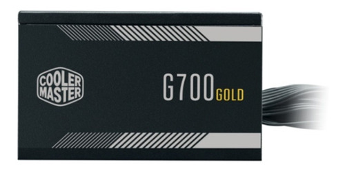 Fuente Cooler Master 700w G700 80+ Gold S/cable