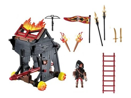 Playmobil 70393 Ariete De Fuego Torre Novelmore Caballeros