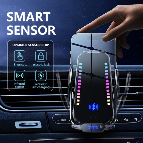 Firefly Carregador Sem Fio De Carro 100w Para iPhone Xiaomi