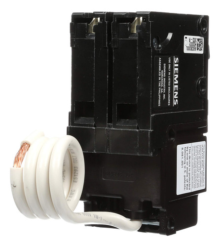 Interruptor De Circuito 30 A 2 Polos 120/240 V Autoprueba Ne