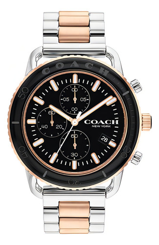 Reloj Coach Hombre Acero Inoxidable 14602597 Cruiser