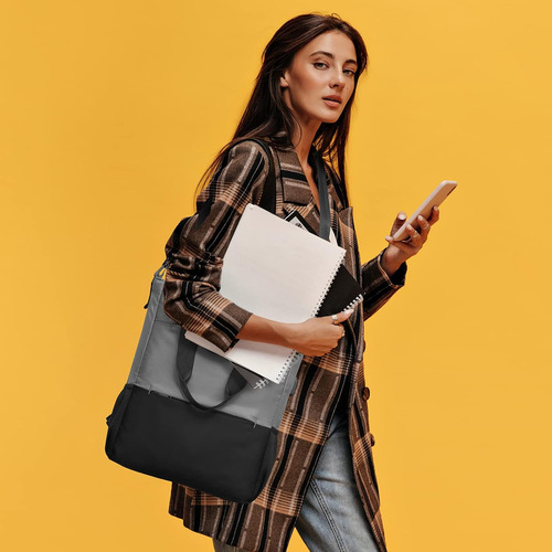 Mochila Convertible Cyureay Para Mujer, Portatil, Mochila...