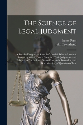 Libro The Science Of Legal Judgment: A Treatise Designed ...