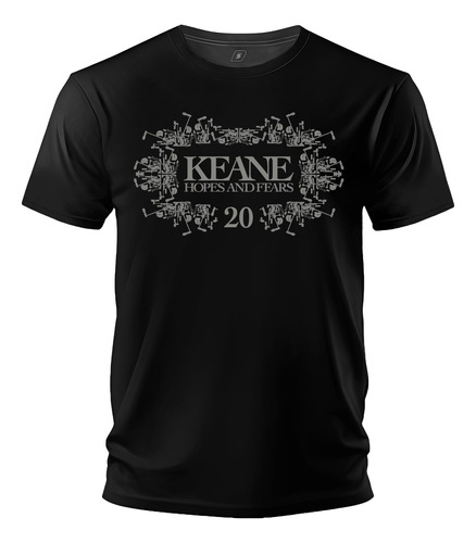 Remera Keane Rock Banda 2 Dtg Premium